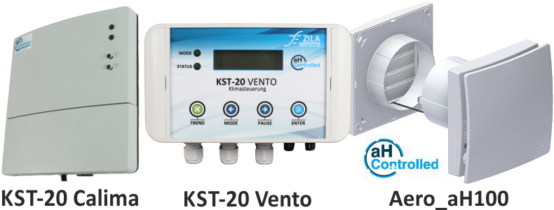 Klimasteuerung zur Entfeuchtung von Kellern